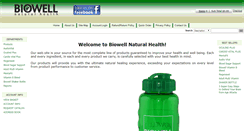 Desktop Screenshot of biowell.net